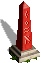 Red obelisk