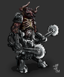 Minotaur Zombie