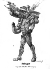 Stinger (concept art by George Almond)