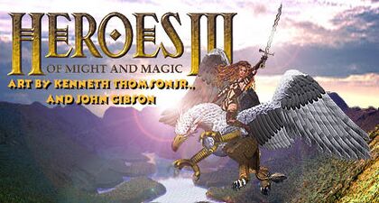 Catherine on a Royal Griffin (art by Kenneth Thomson, Jr. and John Gibson)