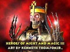 Lich King Gyphonheart (art by Kenneth Thomson, Jr.)